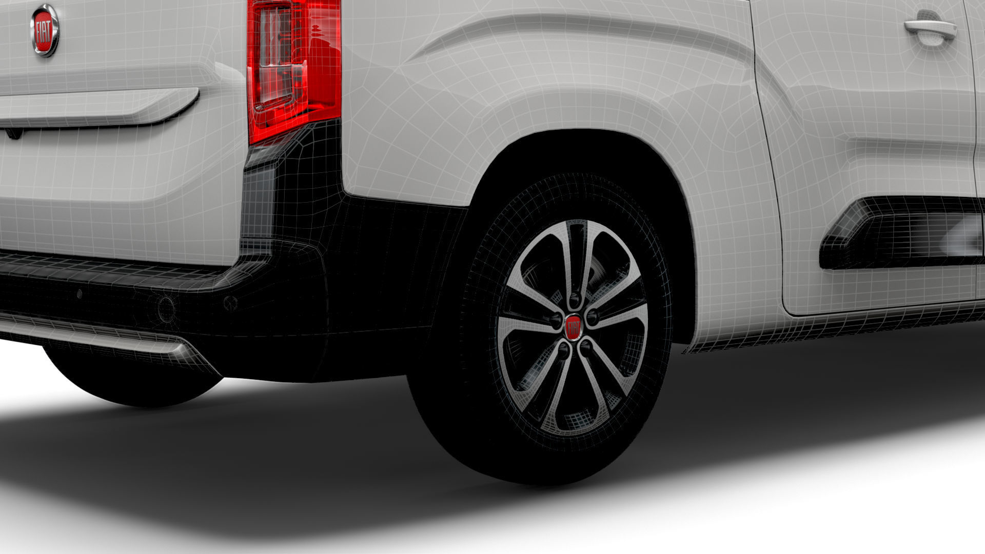 Fiat E-Doblo 361 XL 2023 3D model_23