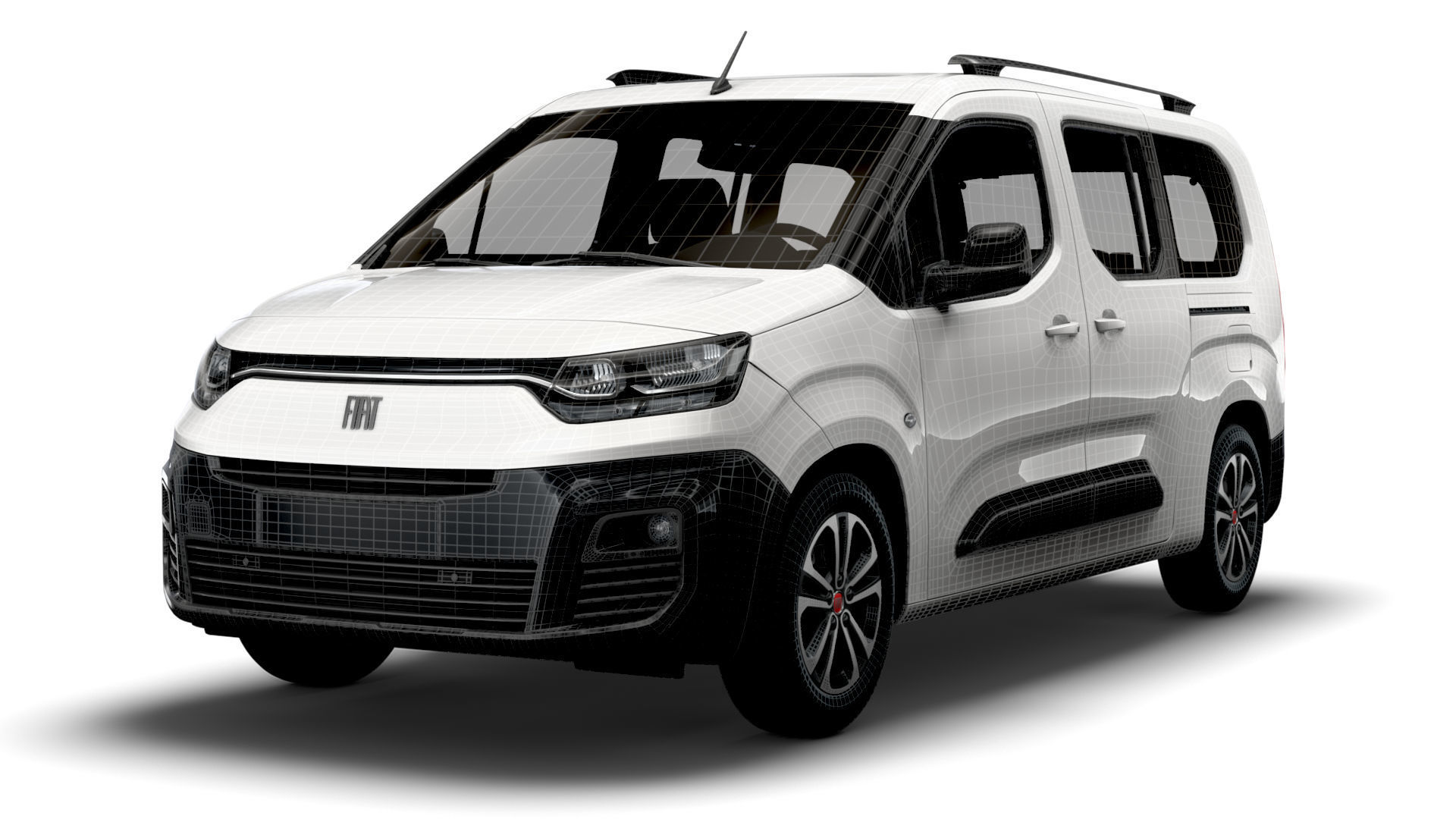 Fiat E-Doblo 361 XL 2023 3D model_20