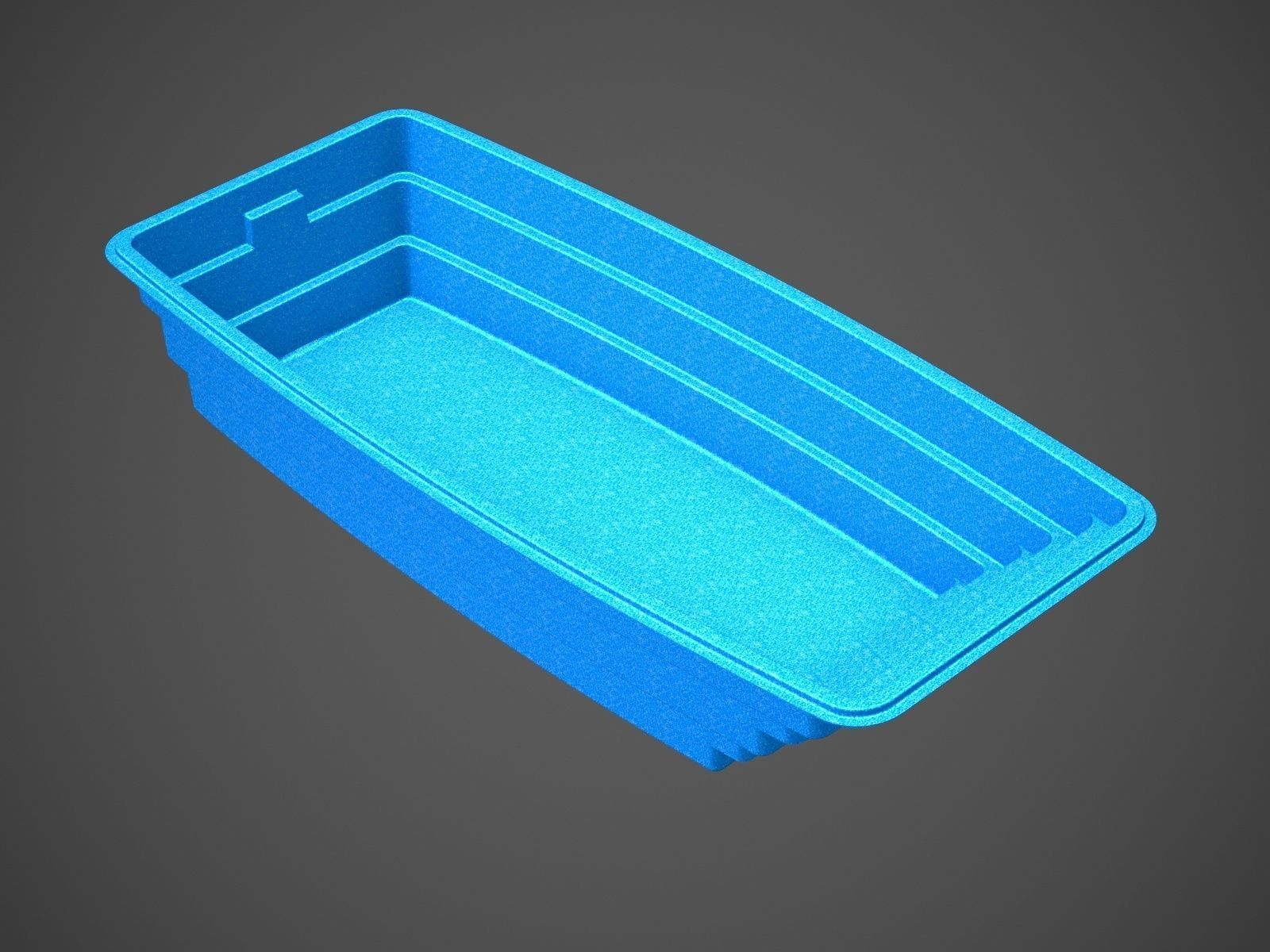 Parus swimming pool 3D model_4