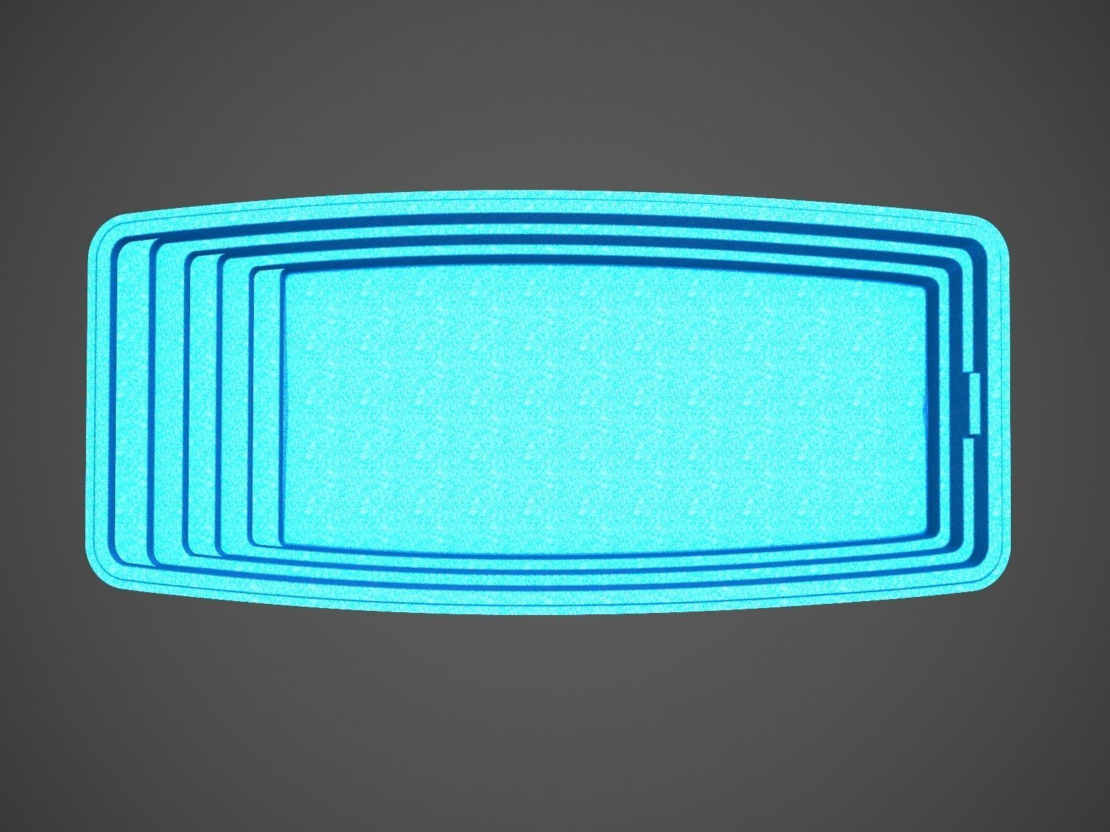 Parus swimming pool 3D model_7