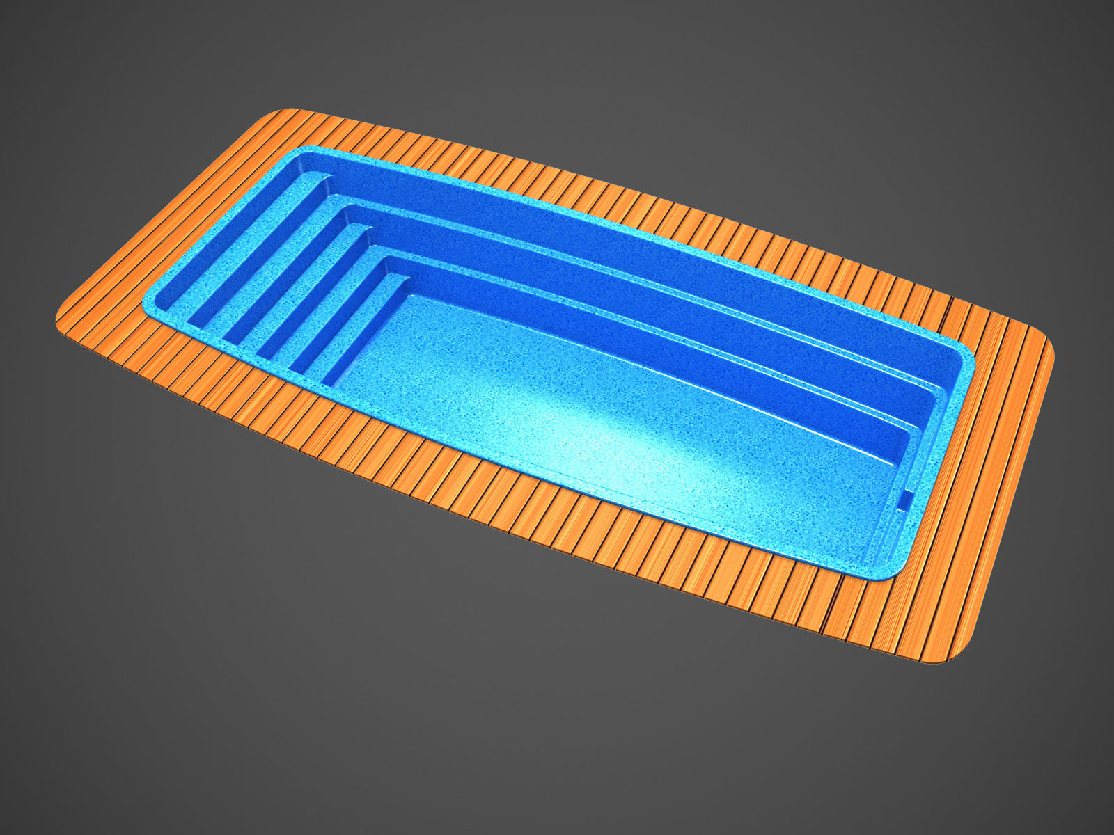 Parus swimming pool 3D model_3