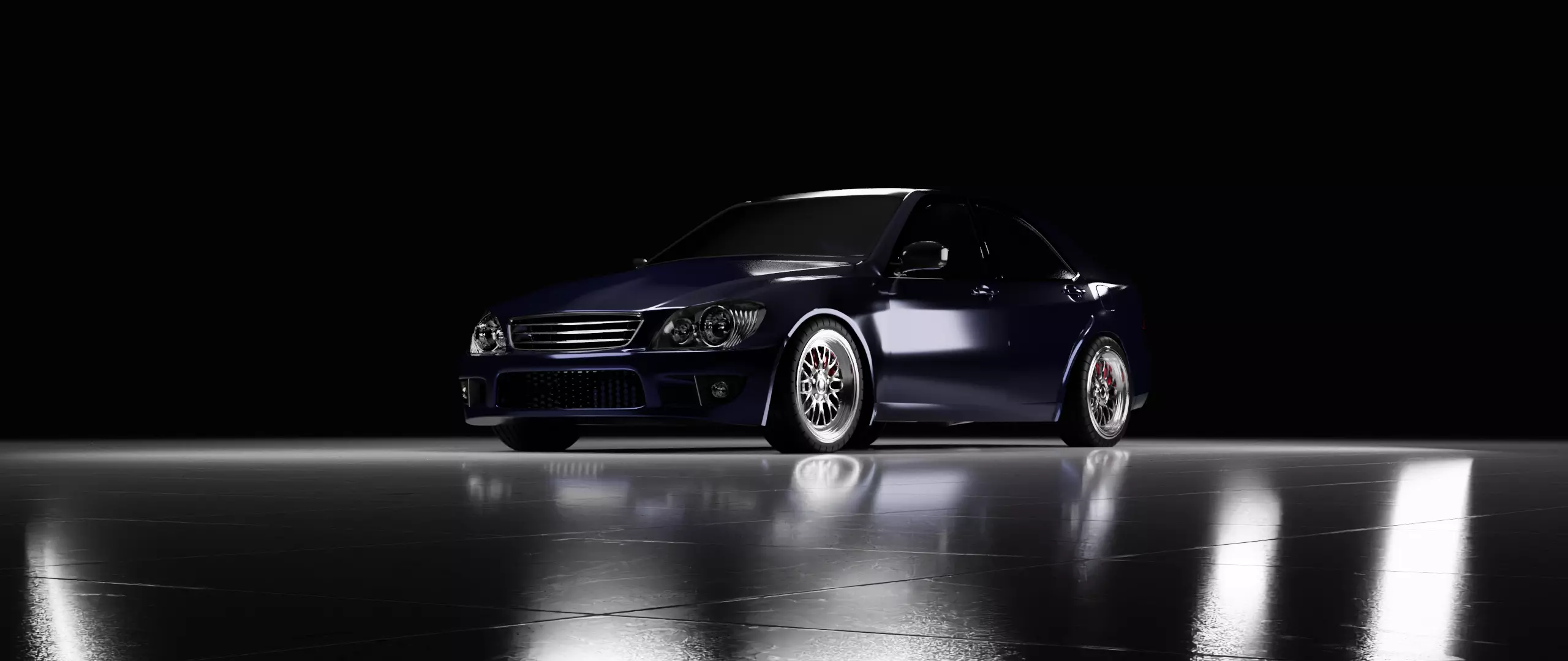 Lexus is300 3D model_0