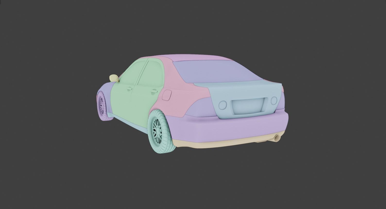 Lexus is300 3D model_7