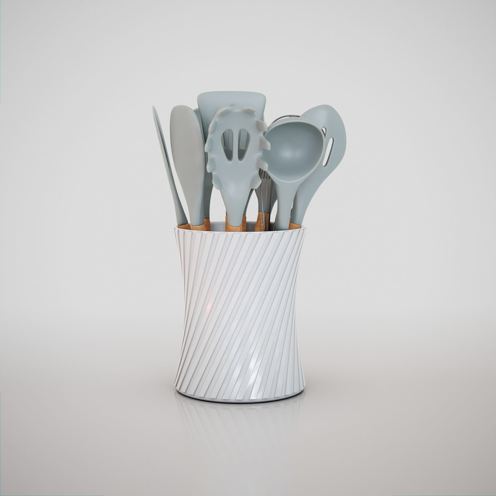 Kitchenware Utensils Set 3D model_6