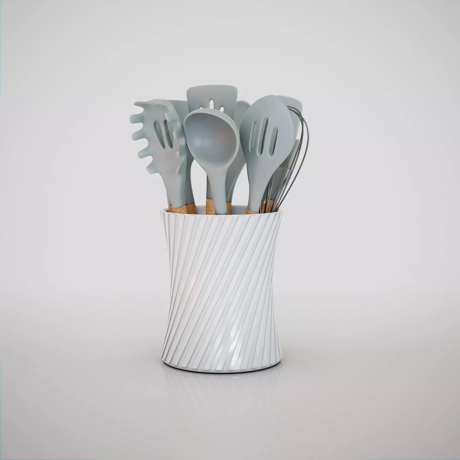 Kitchenware Utensils Set 3D model_0