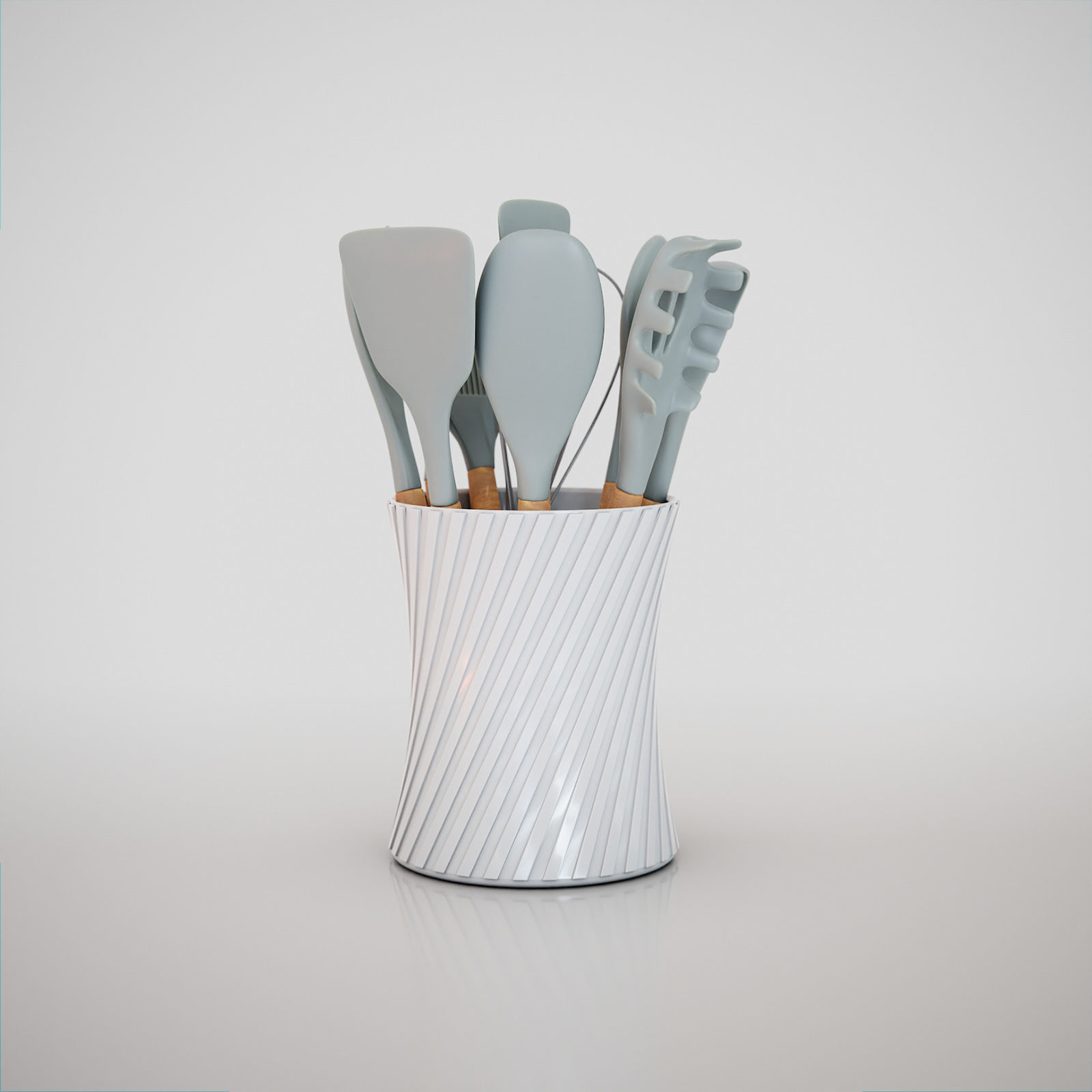 Kitchenware Utensils Set 3D model_5