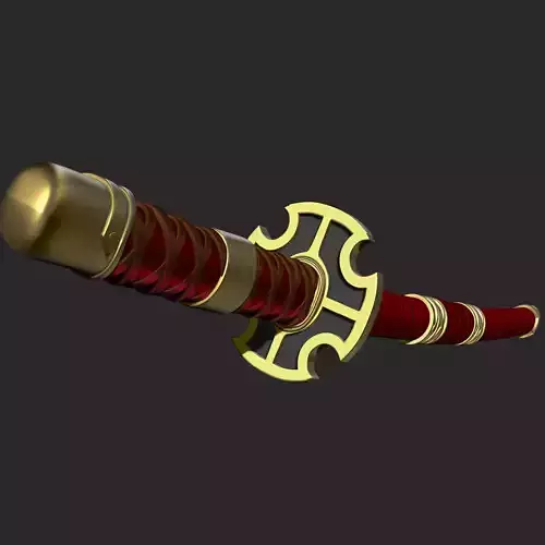 Sword Sandai Kitetsu Roronoa Zoro One Piece 3D print model