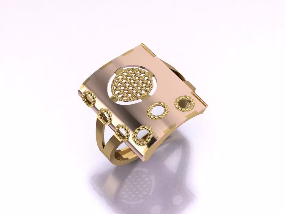 ring 11 3D print model_0