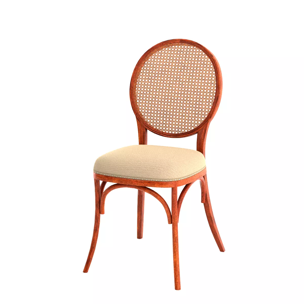 Rattan Chair 3D model