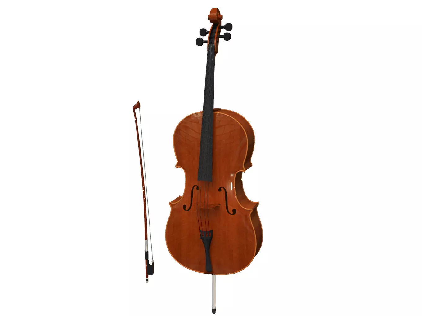 Cello 3D model
