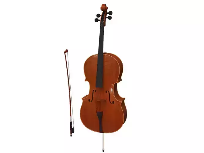 Cello 3D model