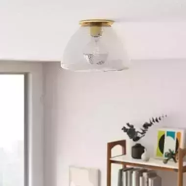 Hults 1 Light Single Bell Pendant 3D model