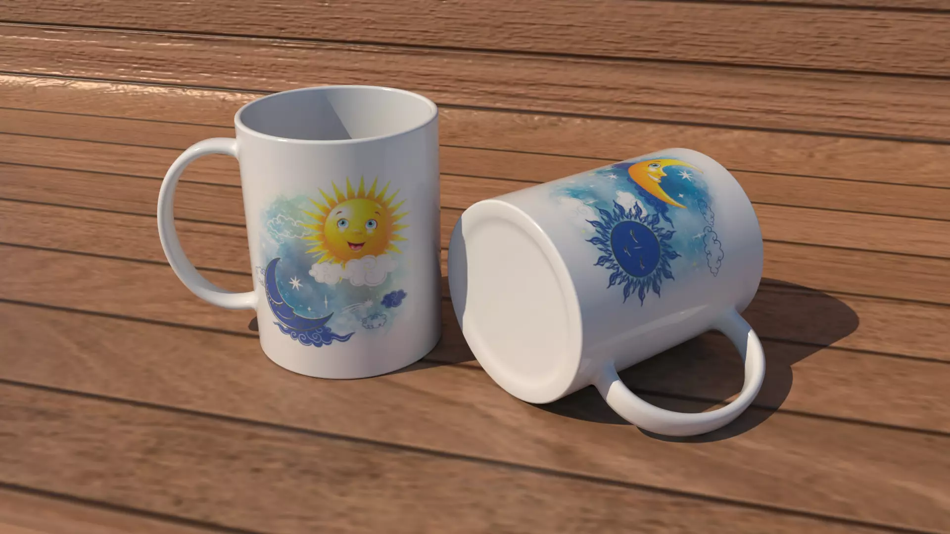 Drink Glass Low-poly 3D model_0