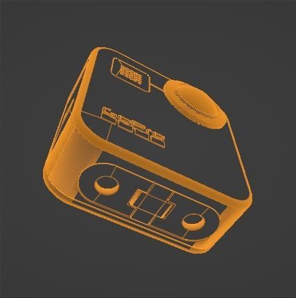 GoPro MAX Low-poly 3D model_12