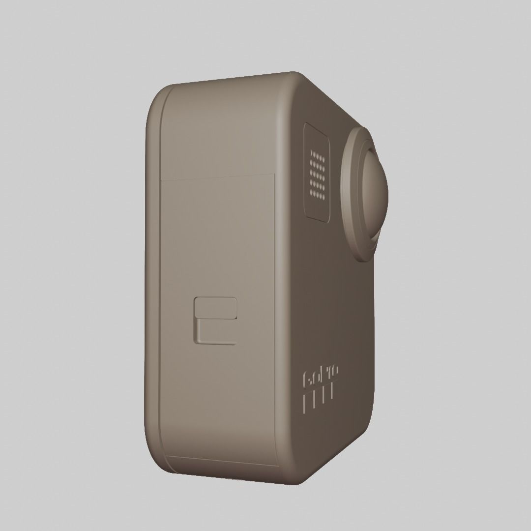 GoPro MAX Low-poly 3D model_19