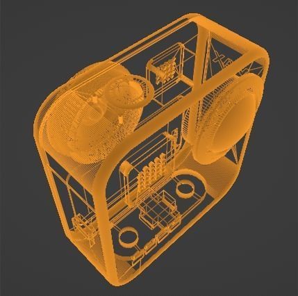 GoPro MAX Low-poly 3D model_9