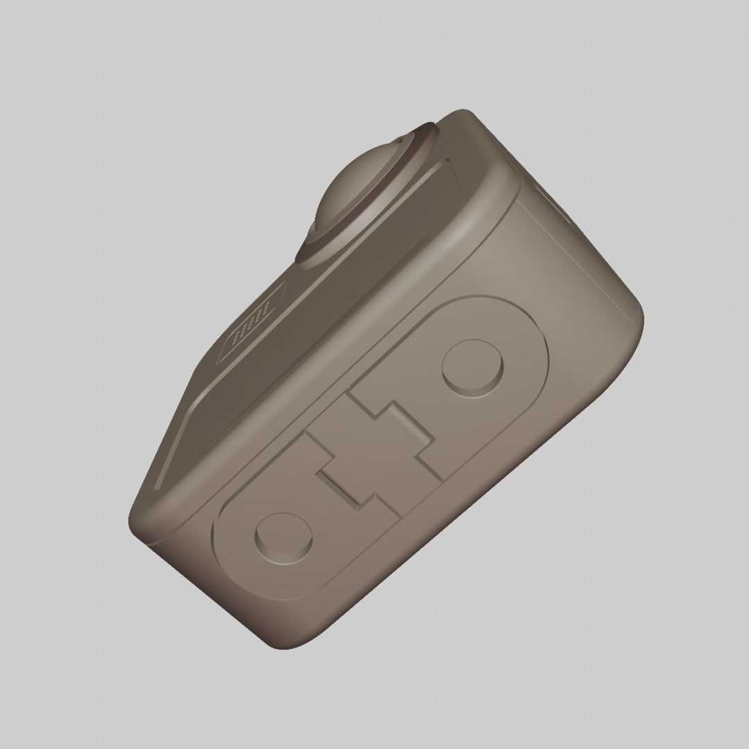 GoPro MAX Low-poly 3D model_21