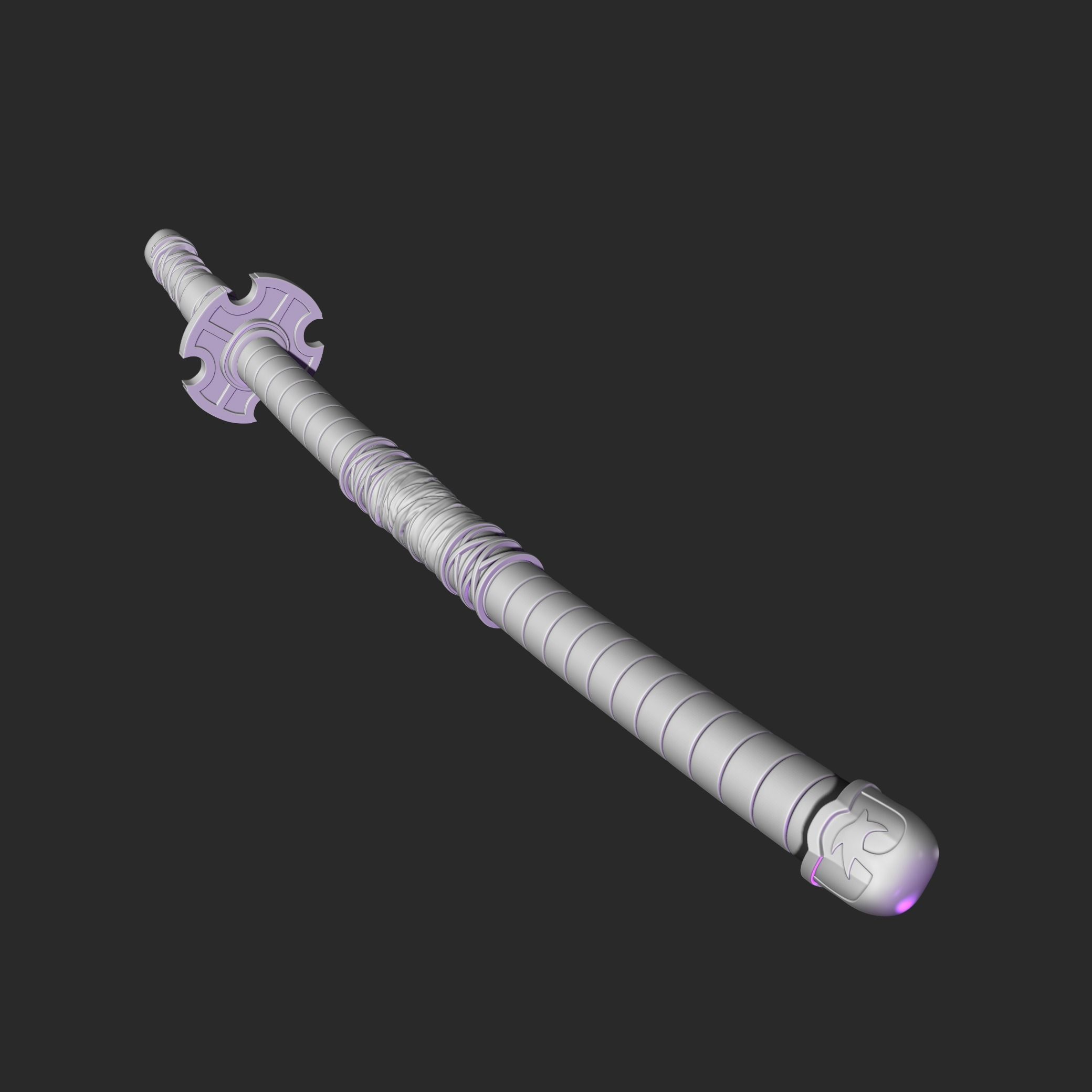 Roronoa Zoro swords 3D print model_44