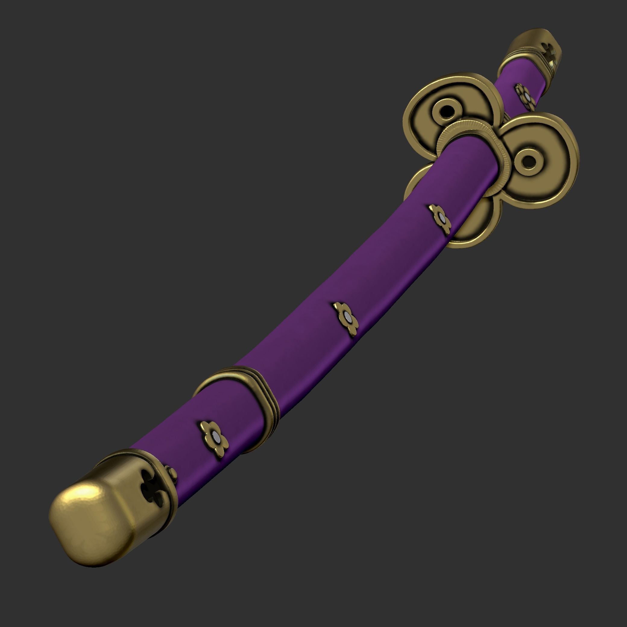 Roronoa Zoro swords 3D print model_5