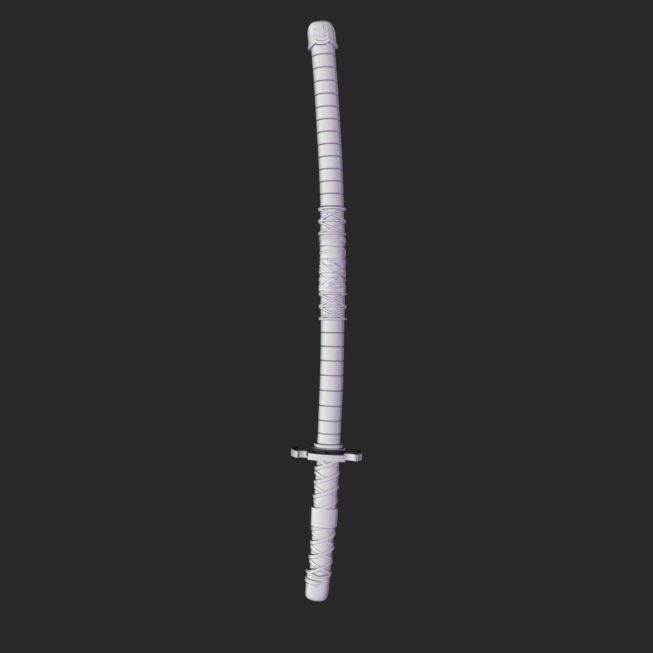 Roronoa Zoro swords 3D print model_45