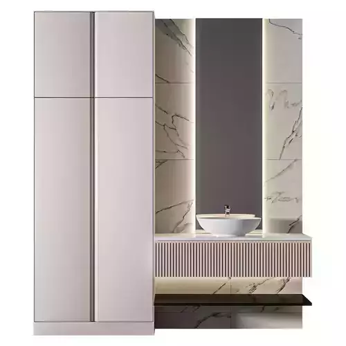 Luxury Bathroom 163 3D model
