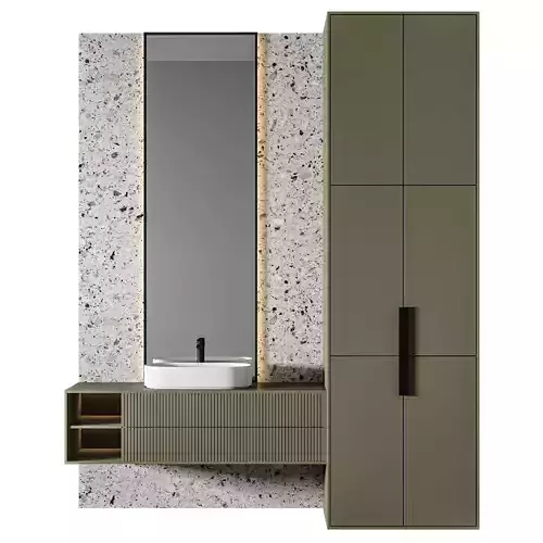 Luxury Bathroom 167 3D model