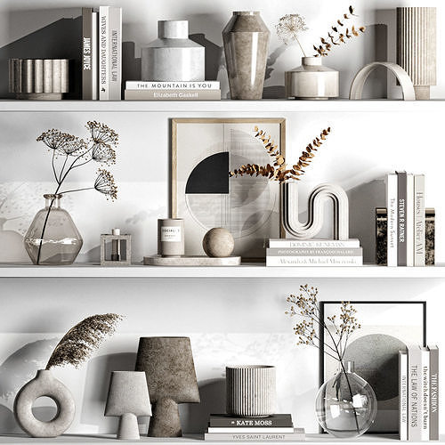Decorative set 96 3D model | CGTrader