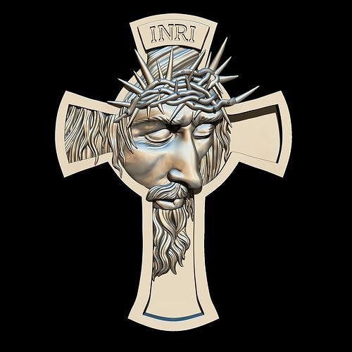 Cruz Jesucristo 3D print model