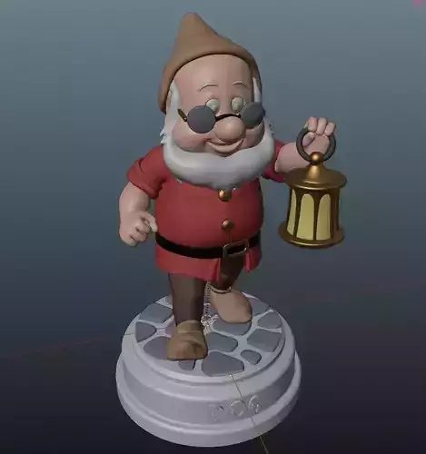 Doc the Dwarf 3D print model