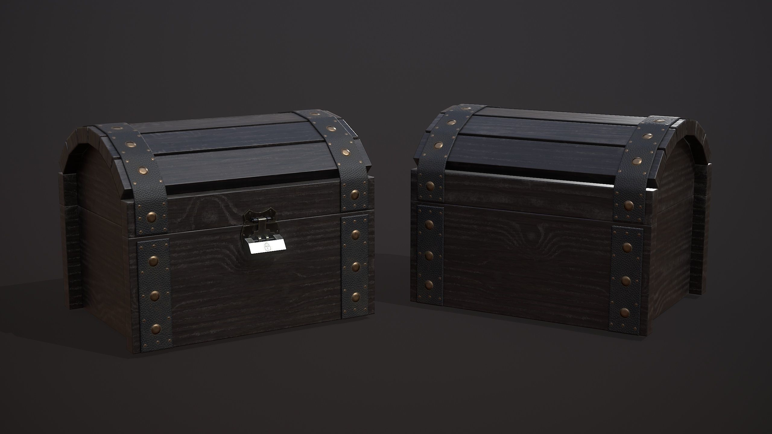 Interior props Low-poly 3D model_11