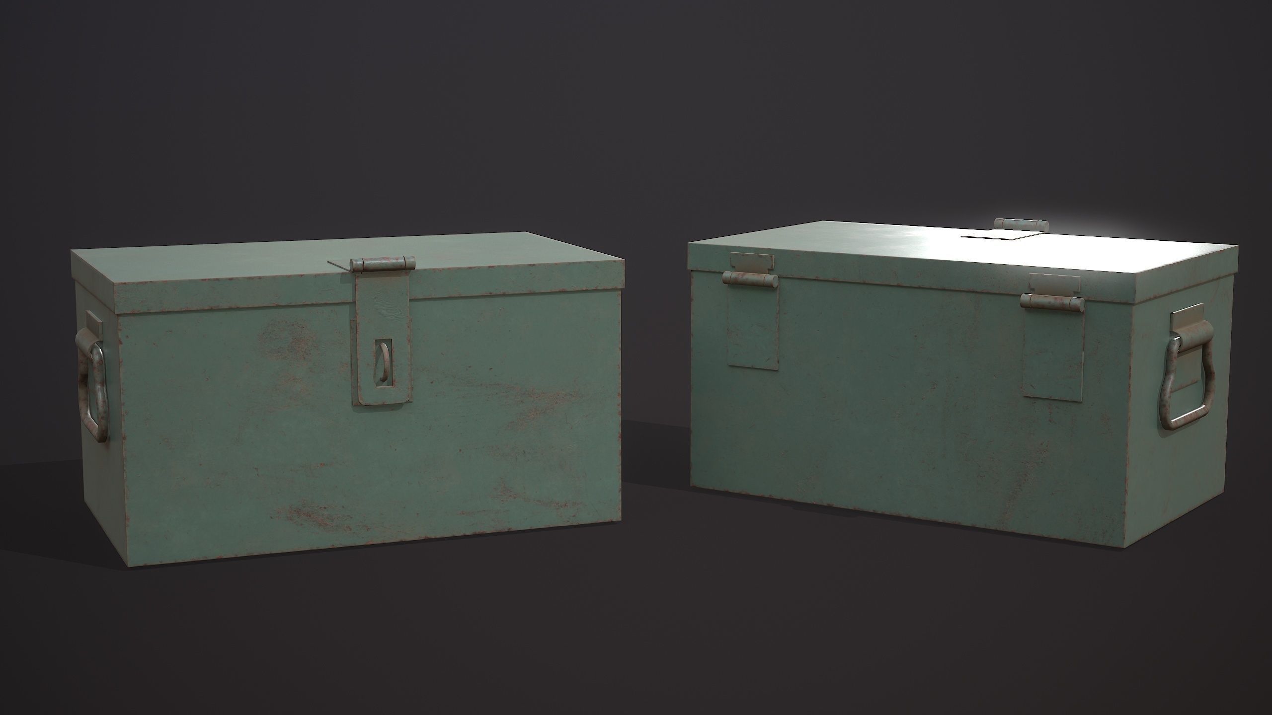 Interior props Low-poly 3D model_6