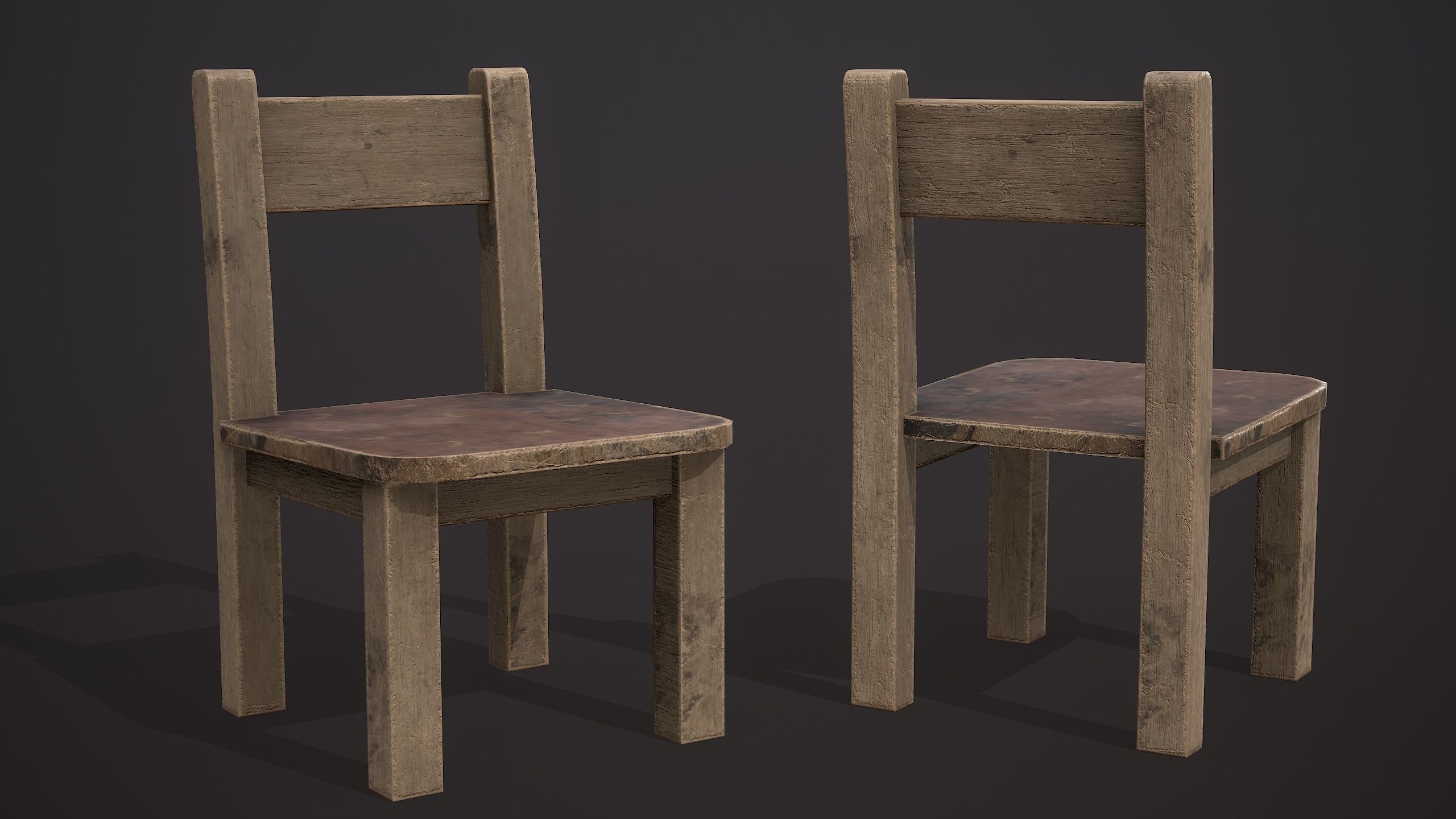 Interior props Low-poly 3D model_18