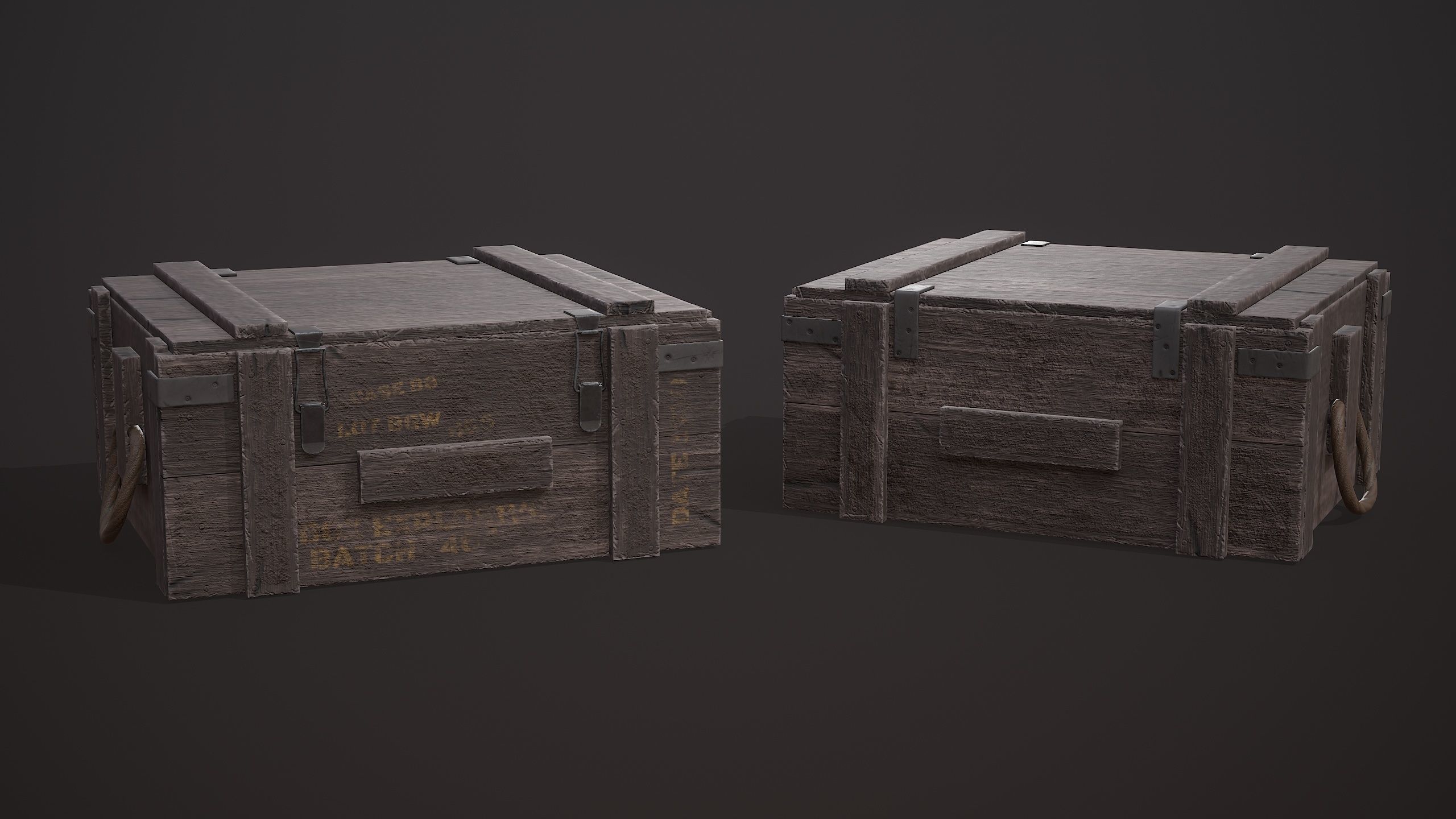 Interior props Low-poly 3D model_5