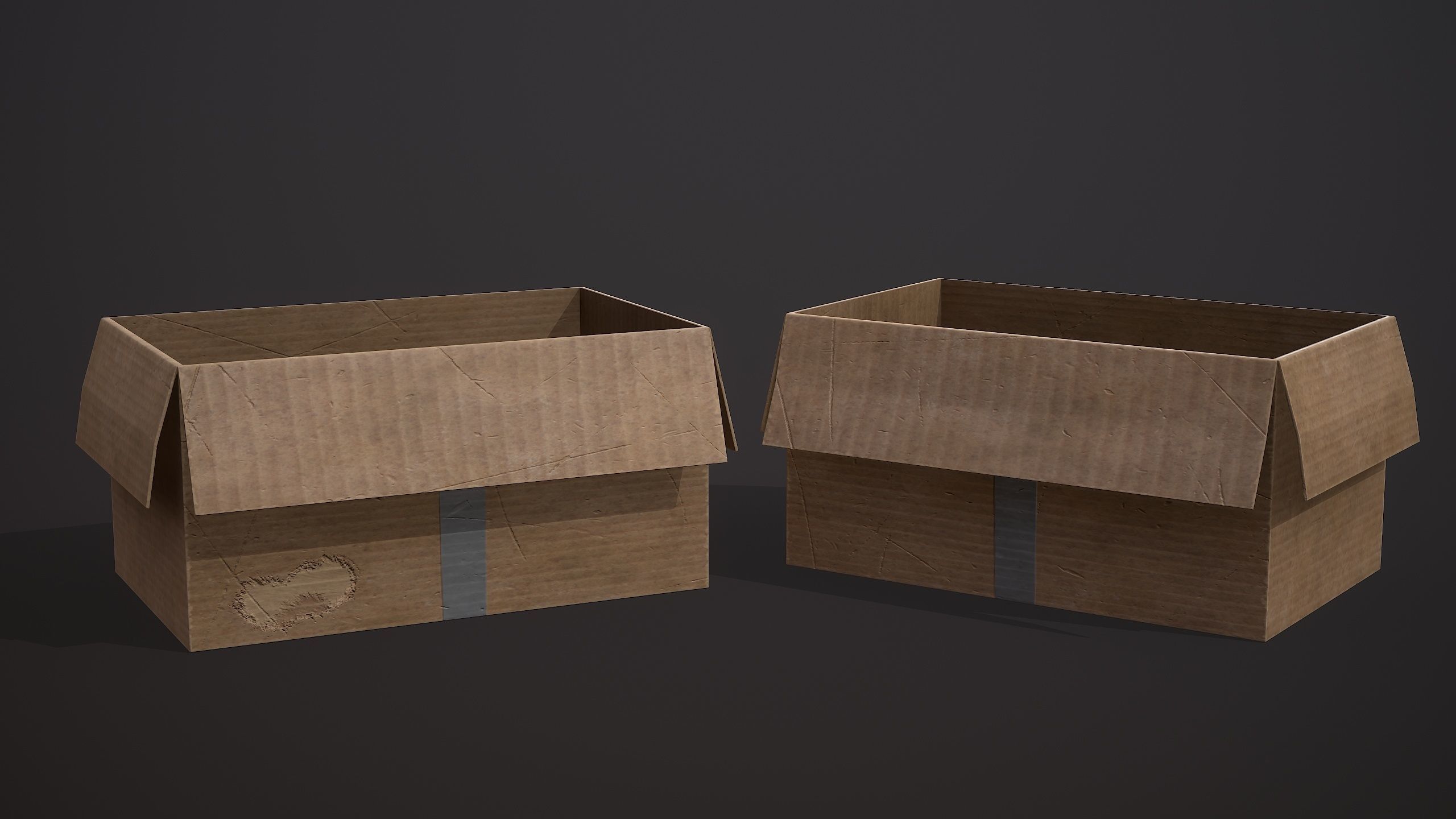 Interior props Low-poly 3D model_14