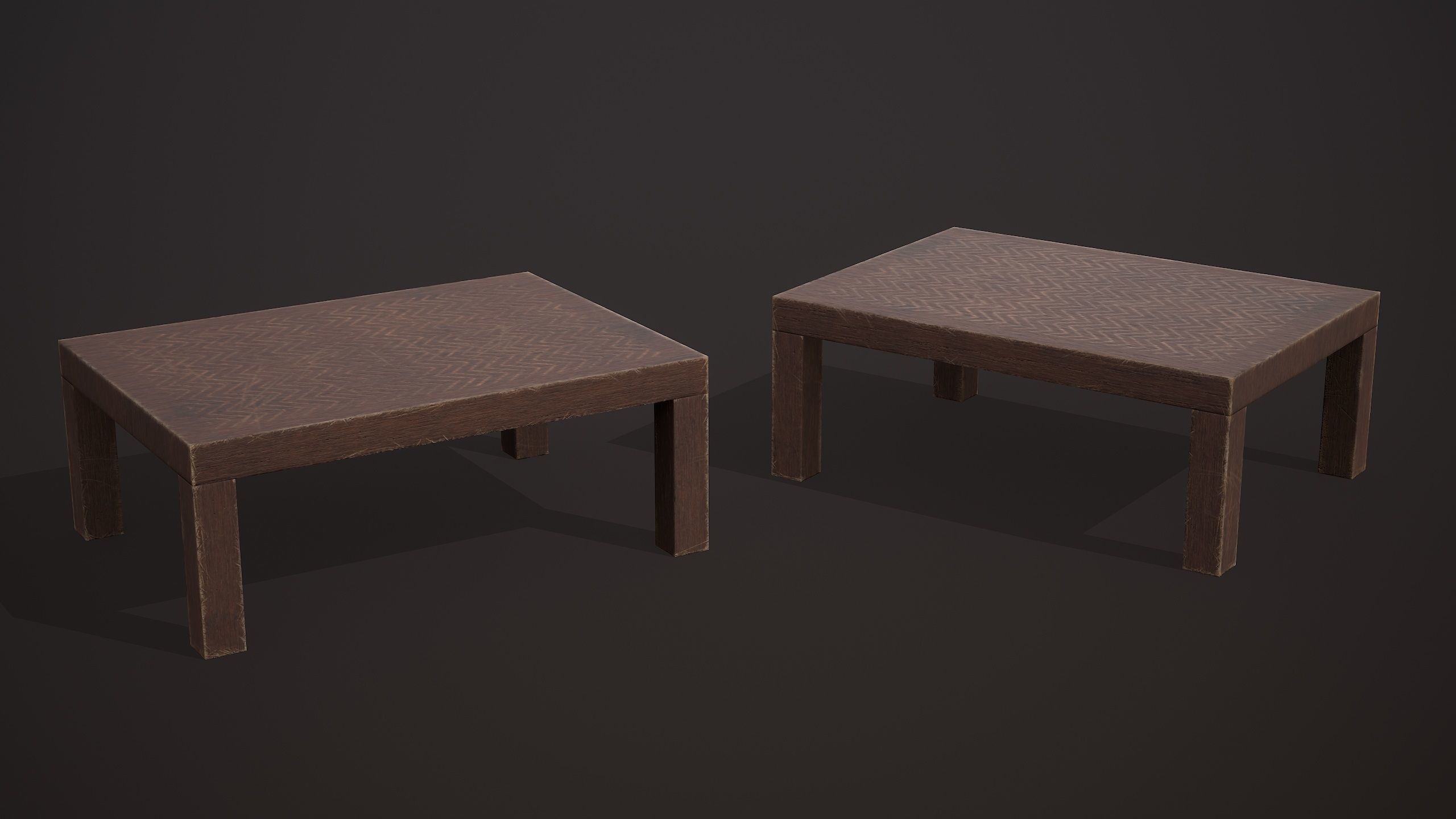 Interior props Low-poly 3D model_10