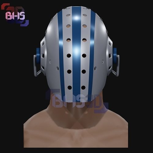 Killer Helmet One piece 3D print model