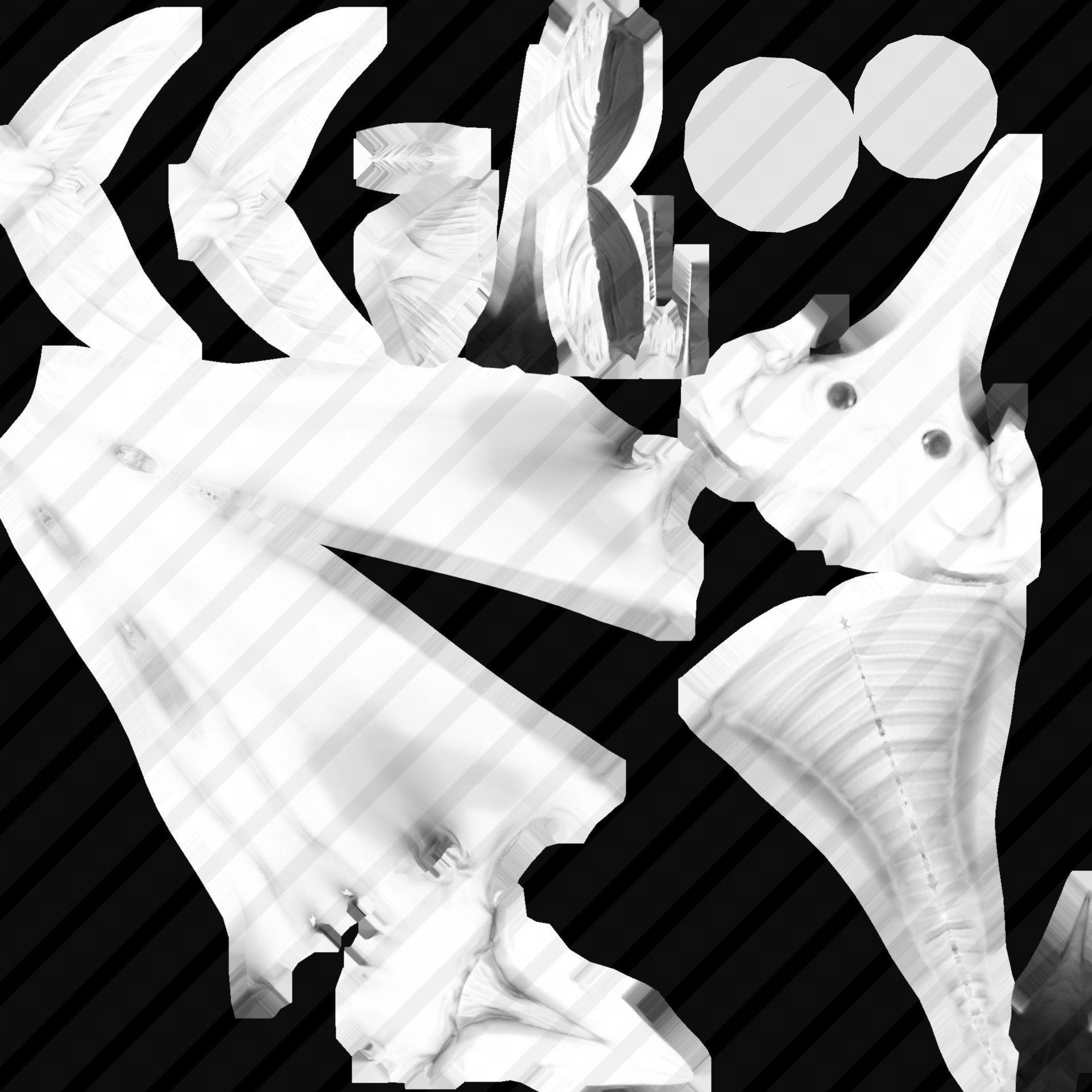 Sword Fish Animated Low-poly 3D model_23