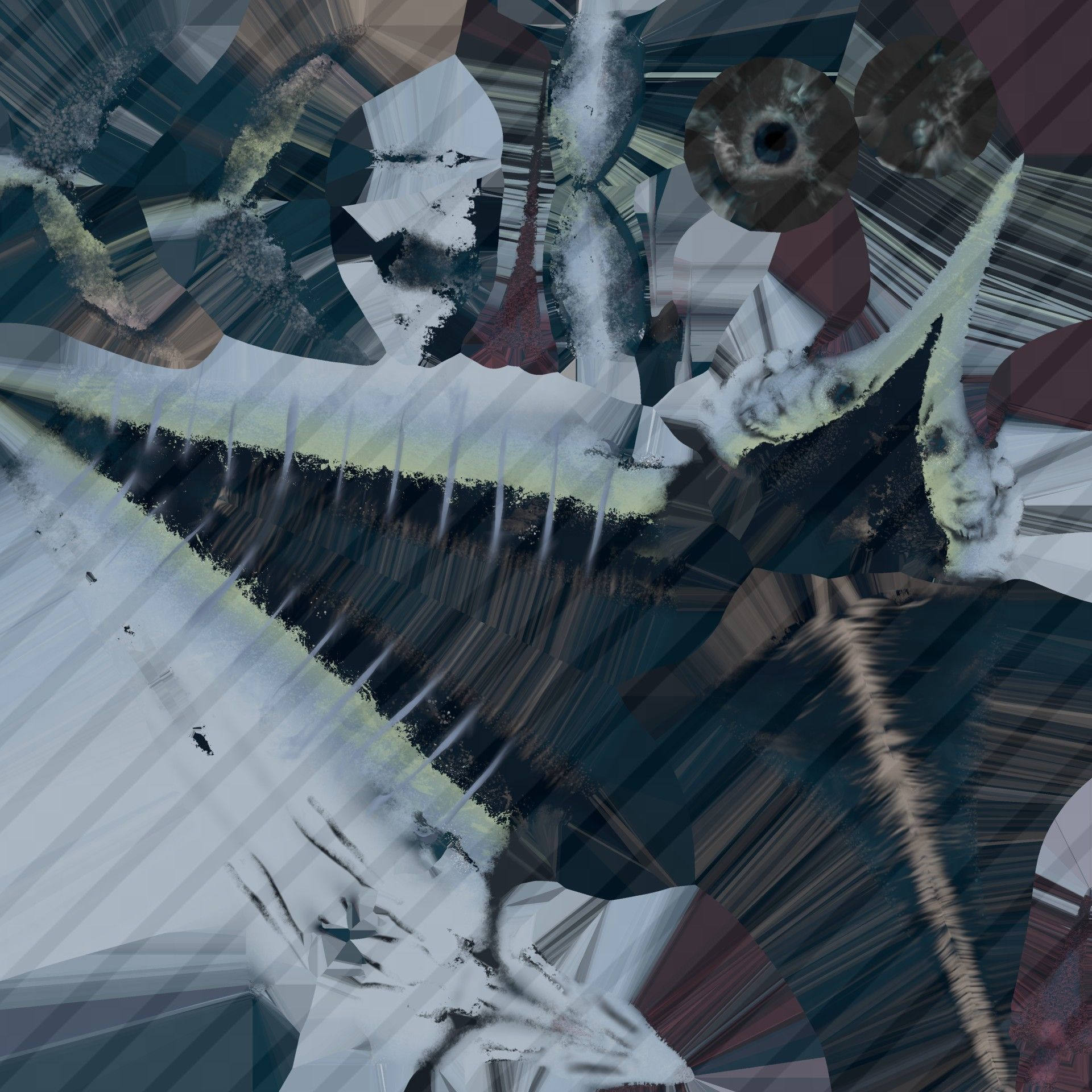 Sword Fish Animated Low-poly 3D model_19