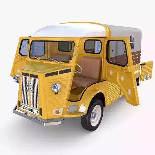 Citroen HY Pick Up with interior v1