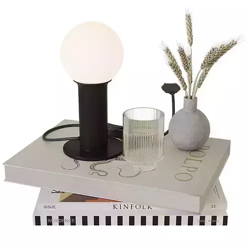 Bedside decor 2 3D model