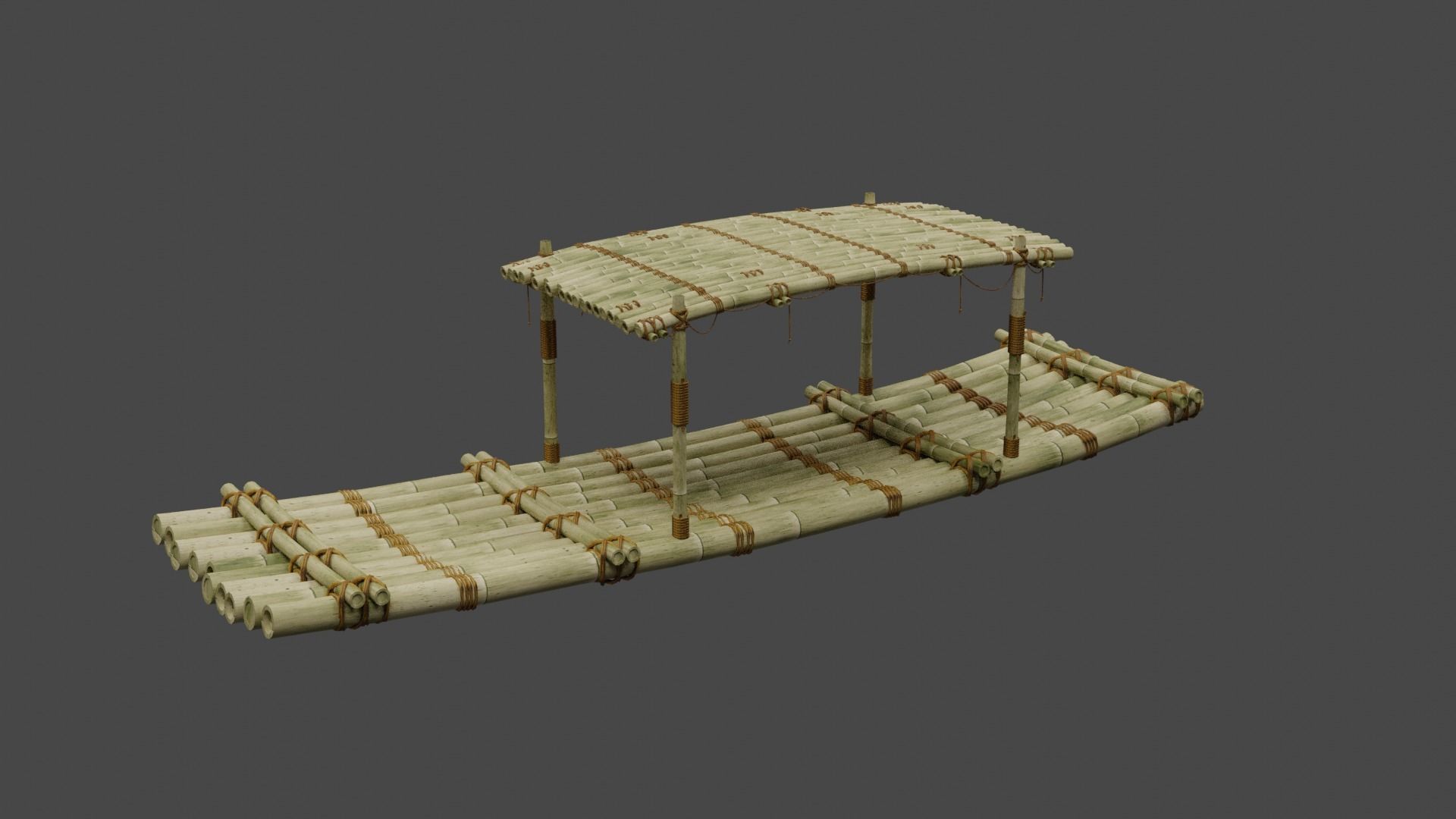 Bamboo Assets Collection 3D model_5