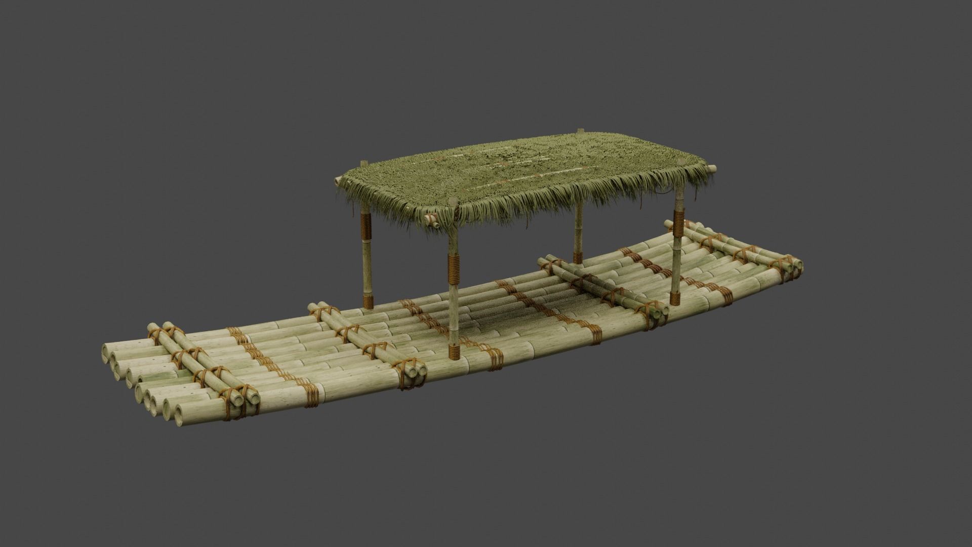 Bamboo Assets Collection 3D model_6