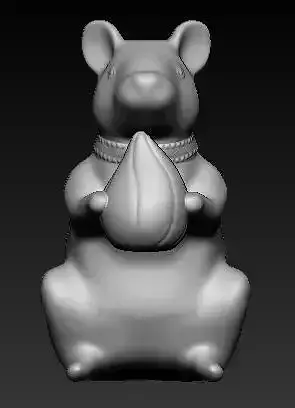 Mushak idol 3D Printable model 1