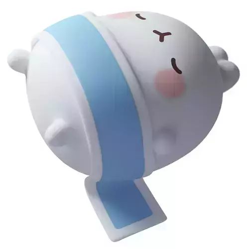 Sleeping Molang 3D model