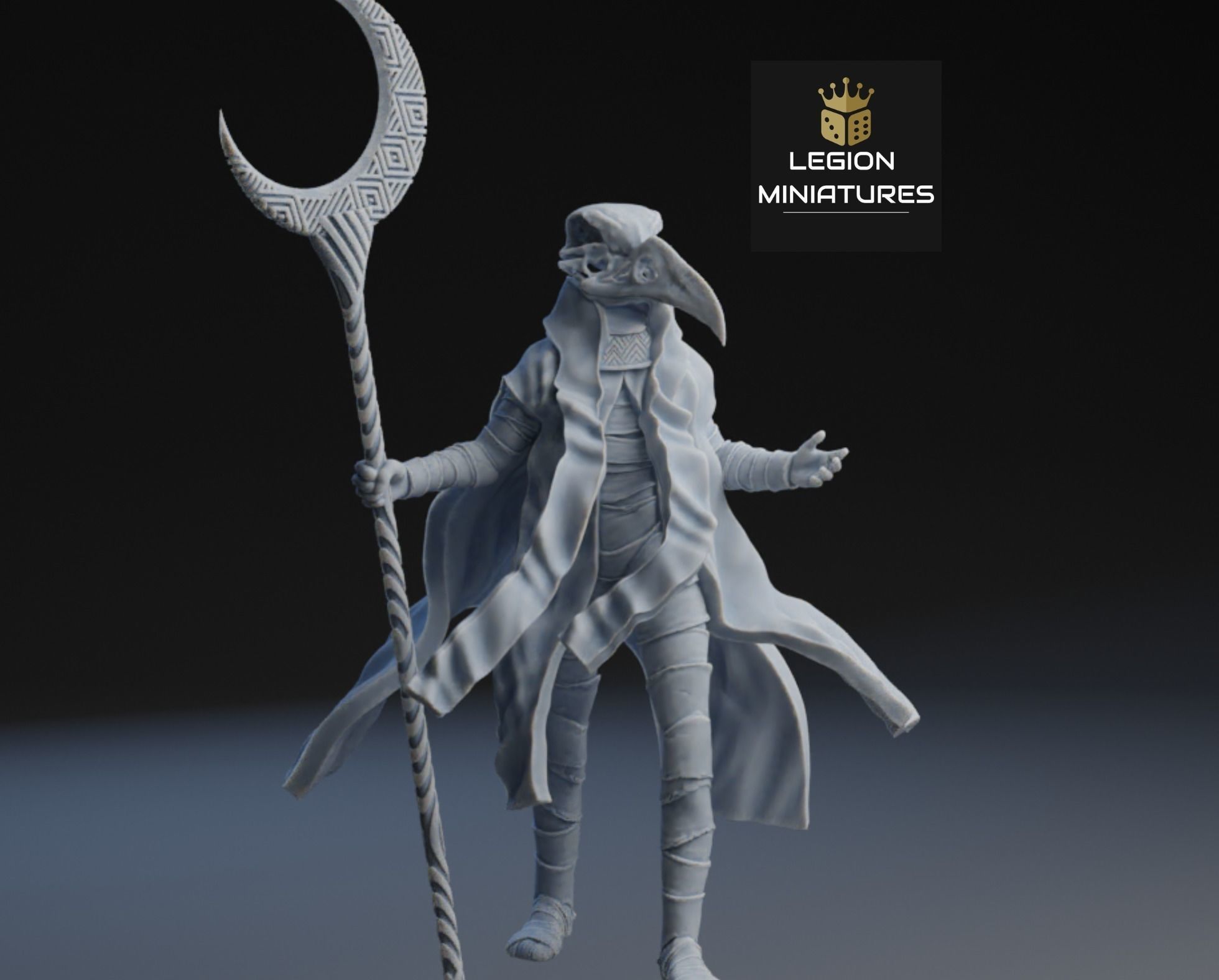 MARVEL CRISIS PROTOCOL KONSHU  PRESUPPORTED INCLUDED 3D print model_1