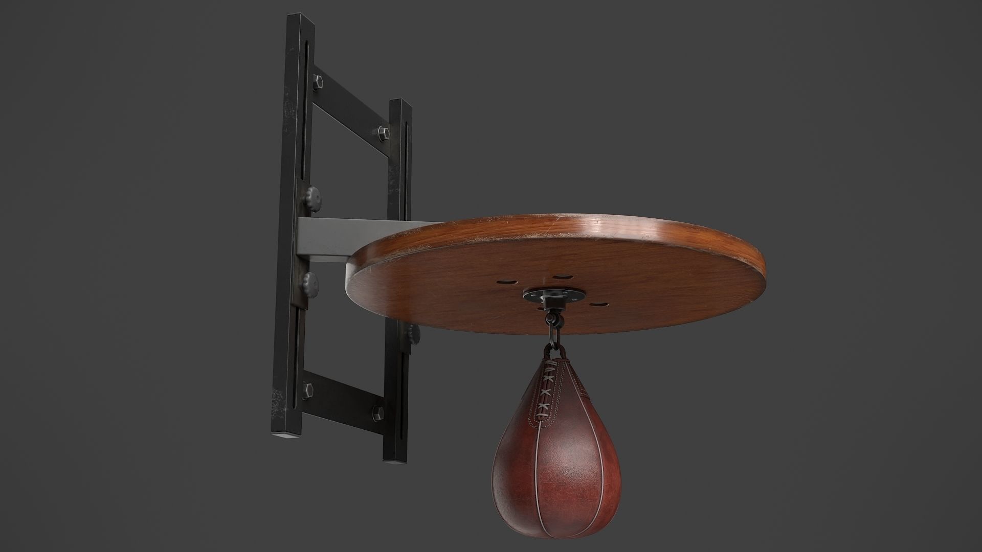 Set of Punching Bags 3D Model Collection_6