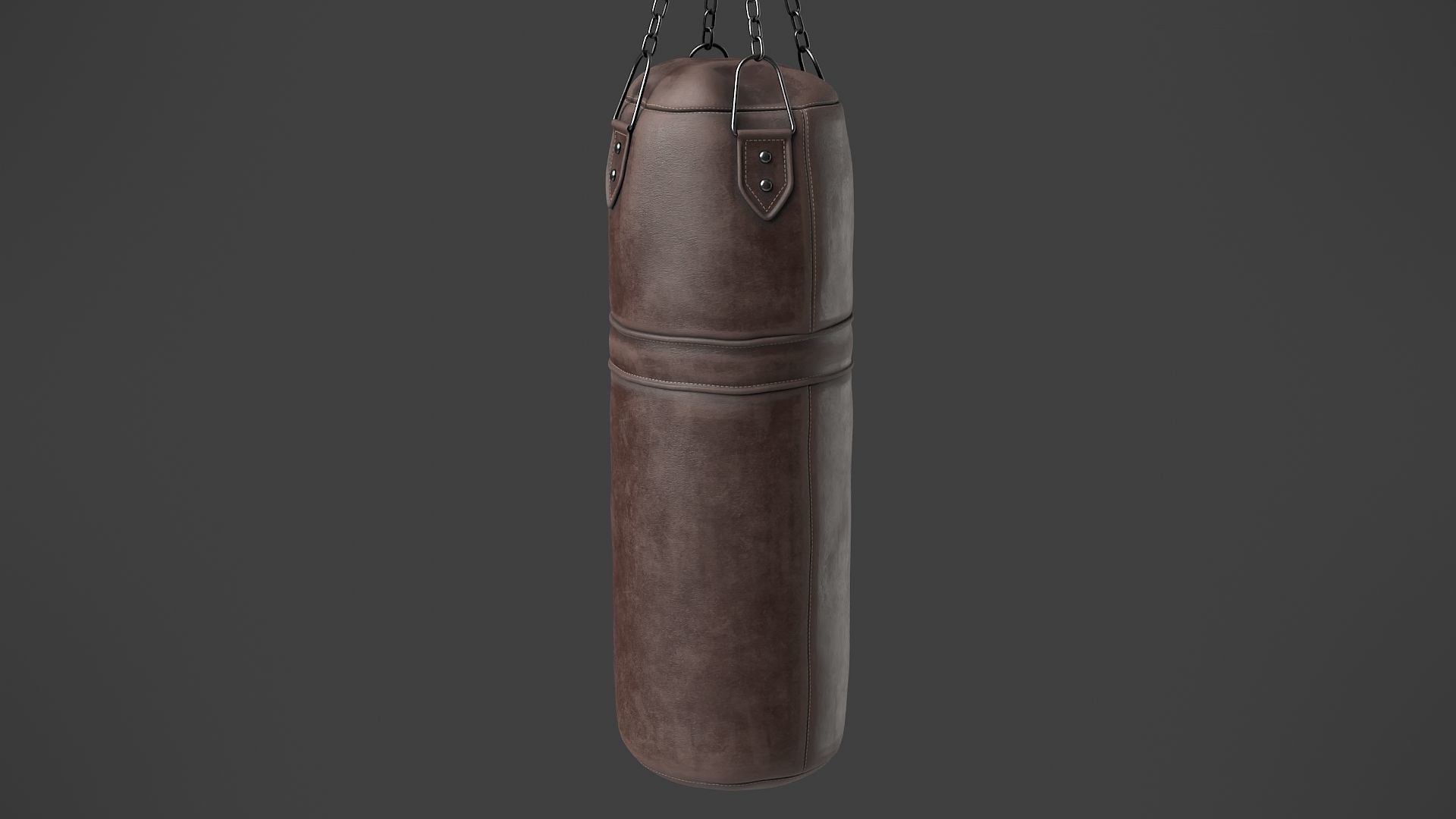 Set of Punching Bags 3D Model Collection_5