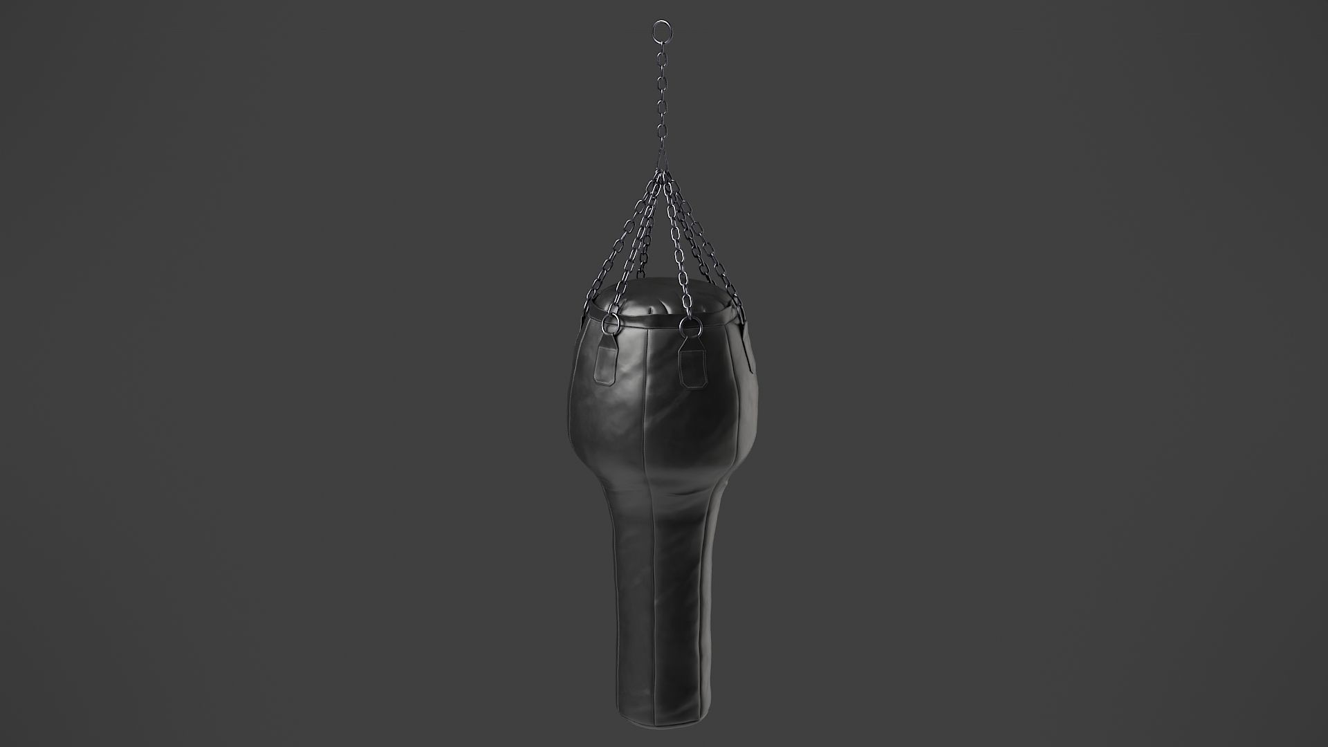 Set of Punching Bags 3D Model Collection_3