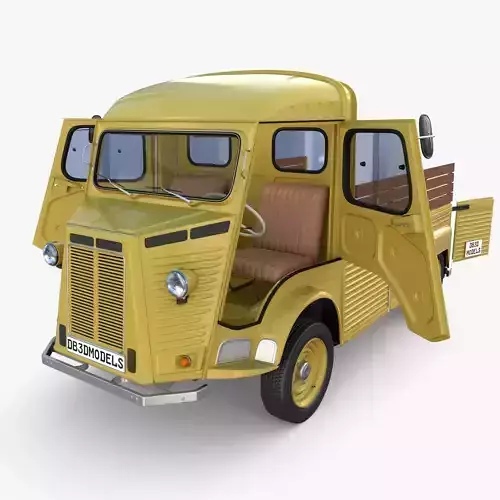 Generic 40s Van Pick Up with interior v2