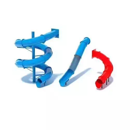 Water Slides 3D model